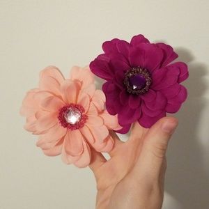 Hair Clip-In Flowers